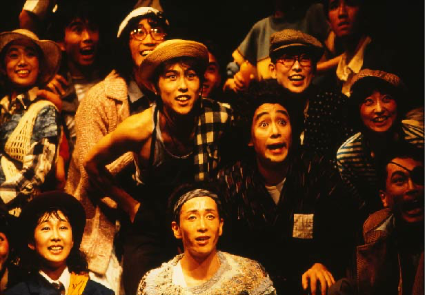 劇団夢の游眠社エディンバラ国際芸術祭参加「野獣降臨」出演野田秀樹氏ほか