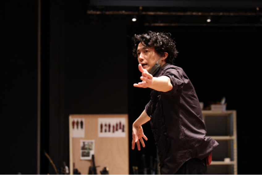 『リア王の悲劇』稽古写真