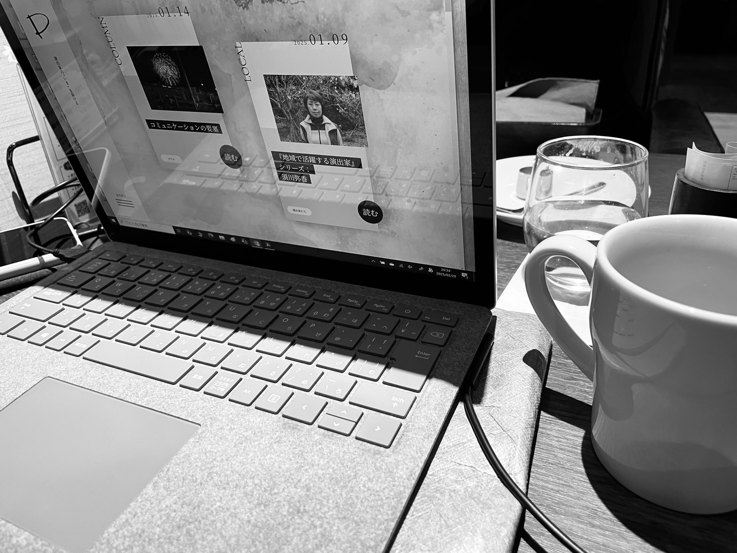 日常にしがみつきながら