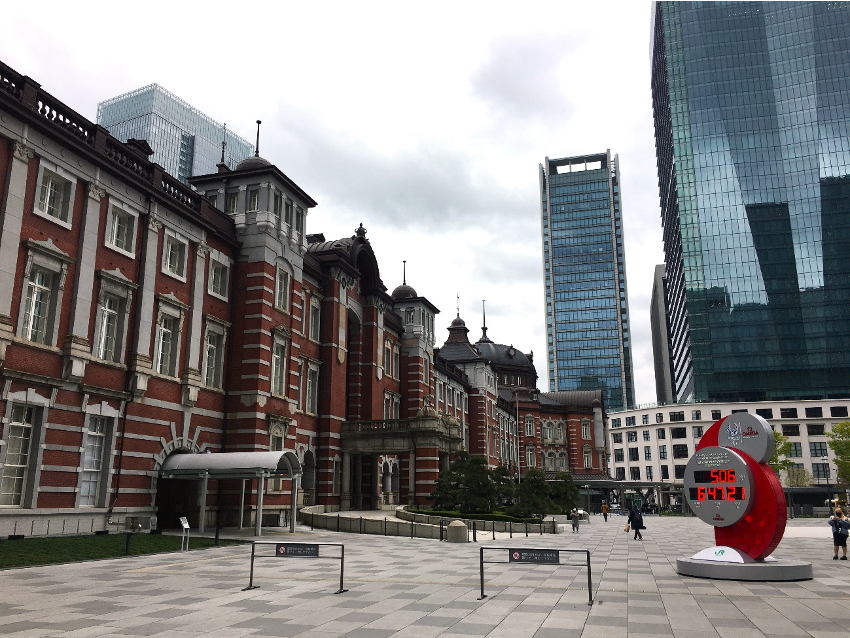 真昼の東京駅